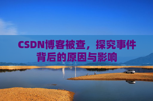 CSDN博客被查，探究事件背后的原因与影响